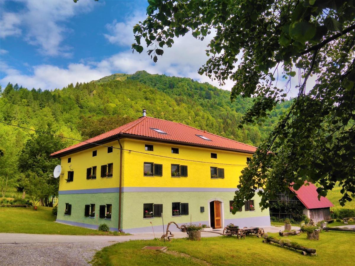 Apartmaji Pr-Gujlu Sela Nad Podmelcem 5220 Tolmin Podmelec Εξωτερικό φωτογραφία